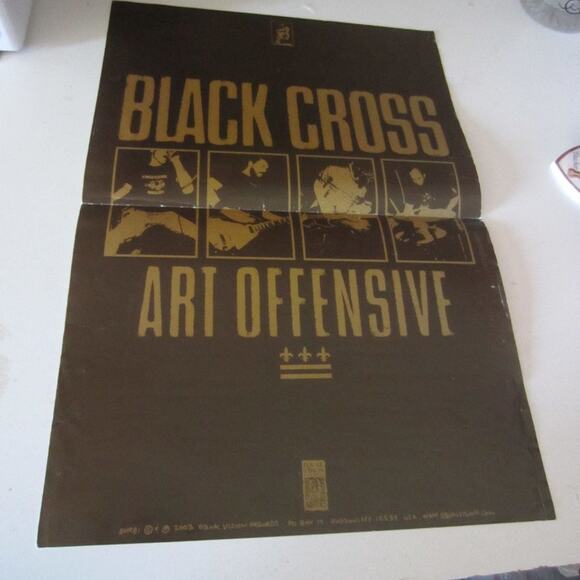 Black Cross Album Promo 11 x 17 - Picture 1 of 2